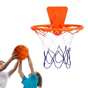 Kapalı Mini Basketbol Ev Egzersiz Hoop Seti Asma Basketbol Gol Hoop Net Açık Çekim Uygulama Net