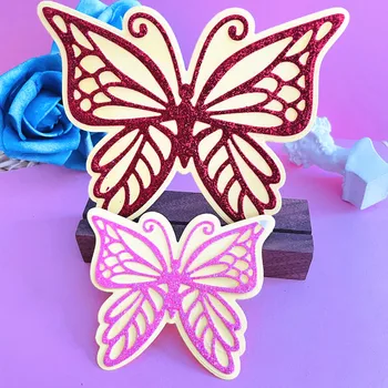 hayvan sevimli dekoratif kelebek kalıp Metal Kesme Ölür DIY koleksiyon defteri kağıdı Kartları Kabartma Zanaat Kalıp Kesim el yapımı zanaat