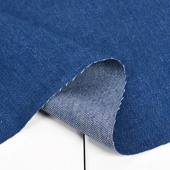 Kalın Denim Kumaş El Yapımı Dikiş DIY Etek Kot T-shirt Giyim Su Yıkama 50x150cm
